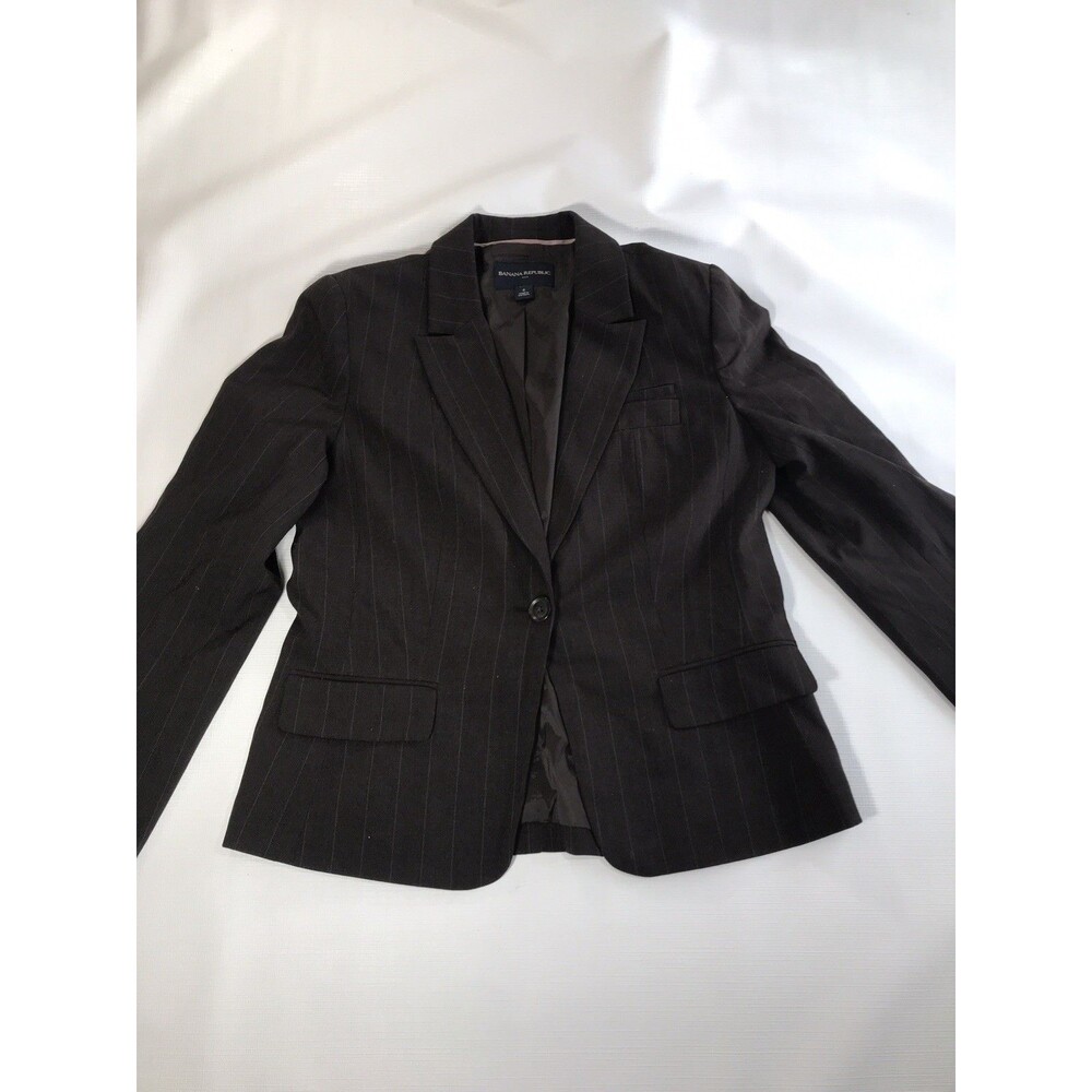Banana Republic Tailored Brown Blazer size size 8